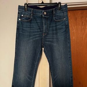 Stella McCartney Blue Ankle & Cropped Jeans